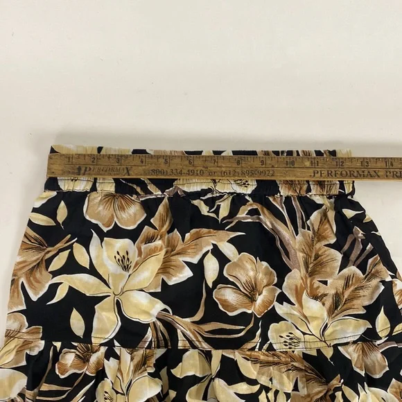 The Great. The Long Highland Maxi Skirt Vintage Hawaiian Floral 0